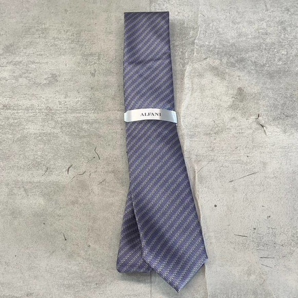 alfani purple tie